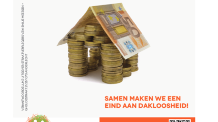 Straatverplegers vzw lanceerde campagne winter 2024: Gift na gift bouwen we aan een toekomst voor dakloze mensen