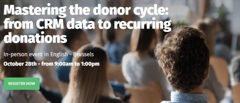 PARTNER EVENT iRaiser 'Mastering the donor cycle: from CRM data to recurring donations'