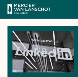 PARTNER EVENT Mercier Van Lanschot: inspiratielunch "Hoe je boodschap als filantropische instelling uitdragen via LinkedIn?"