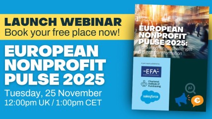 You're invited! The European Nonprofit Pulse 2025 report launch, 25 November